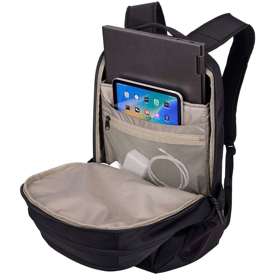 Zaino per laptop Thule Lumion da 16'' in materiale riciclato, 28 L personalizzato con logo - Pubblienne