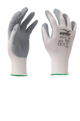 SKILL N1 GUANTO SPALMATO NITRILE POLSINO IN MAGLIA POLIESTERE PAYPER personalizzato con logo - Pubblienne