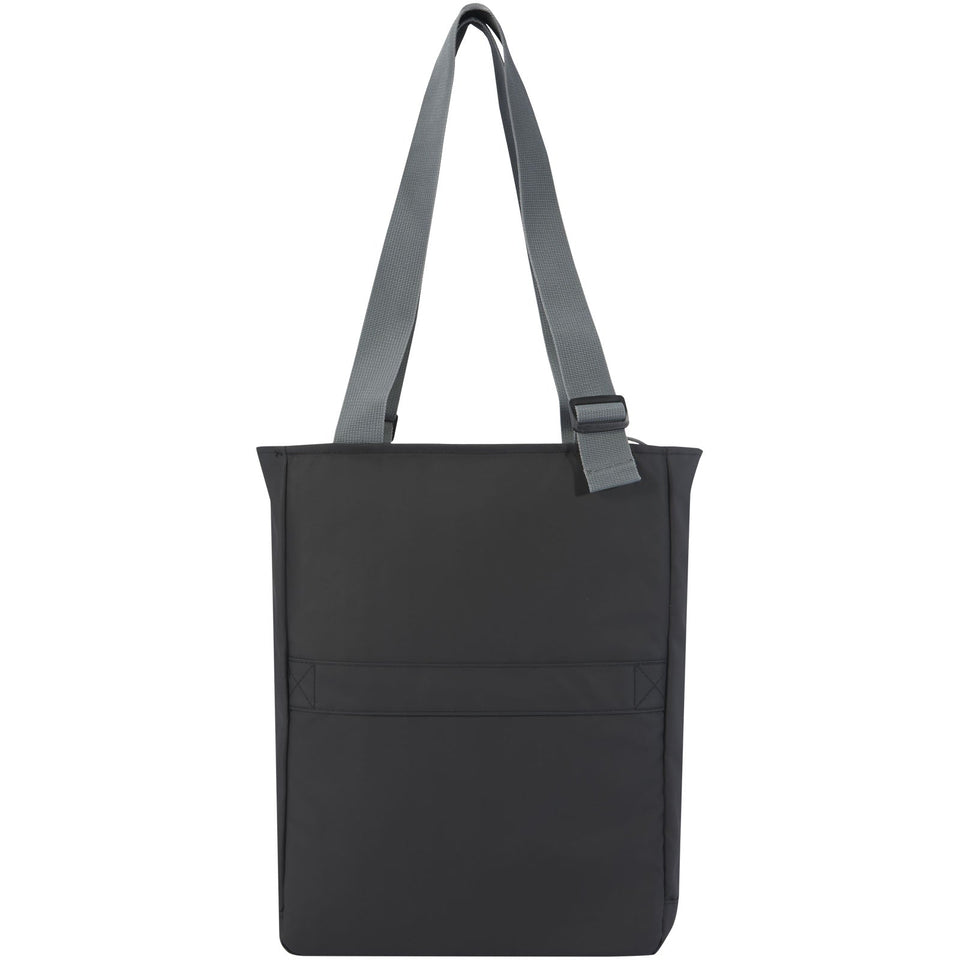 Tote bag impermeabile per portatile da 14" in materiale riciclato certificato GRS Aqua - 14 L personalizzato con logo - Pubblienne