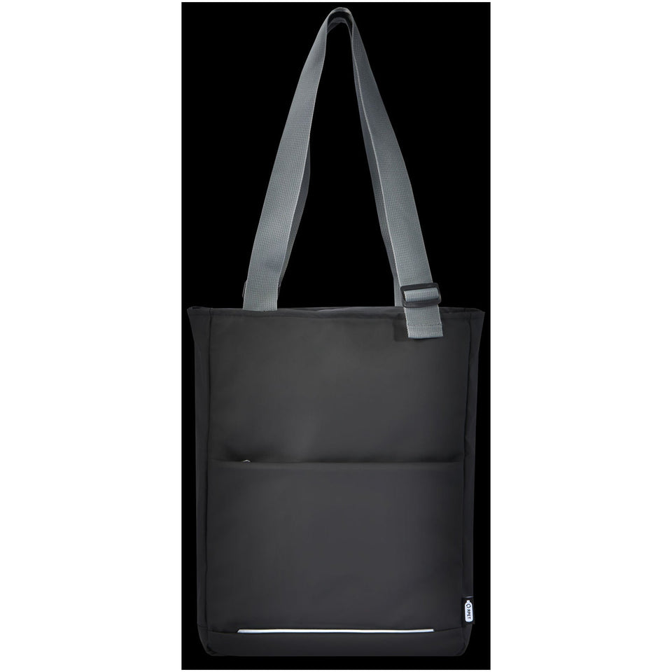 Tote bag impermeabile per portatile da 14" in materiale riciclato certificato GRS Aqua - 14 L personalizzato con logo - Pubblienne