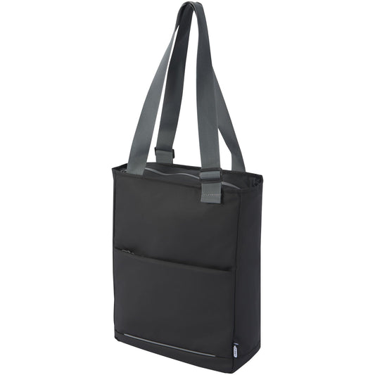 Tote bag impermeabile per portatile da 14" in materiale riciclato certificato GRS Aqua - 14 L personalizzato con logo - Pubblienne