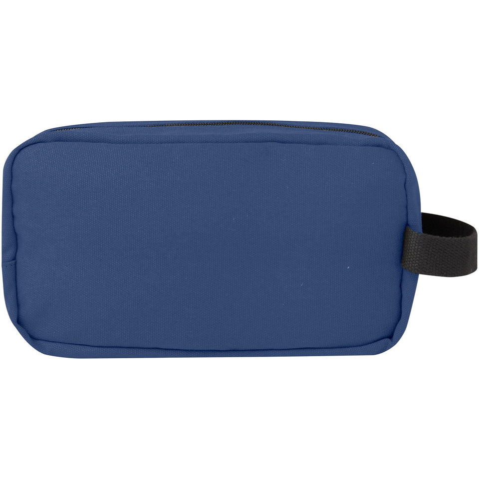 Borsa porta accessori in canvas riciclato certificato GRS Joey - 3,5 L personalizzato con logo - Pubblienne