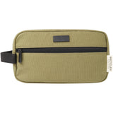 Borsa porta accessori in canvas riciclato certificato GRS Joey - 3,5 L personalizzato con logo - Pubblienne