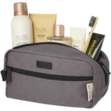 Borsa porta accessori in canvas riciclato certificato GRS Joey - 3,5 L personalizzato con logo - Pubblienne