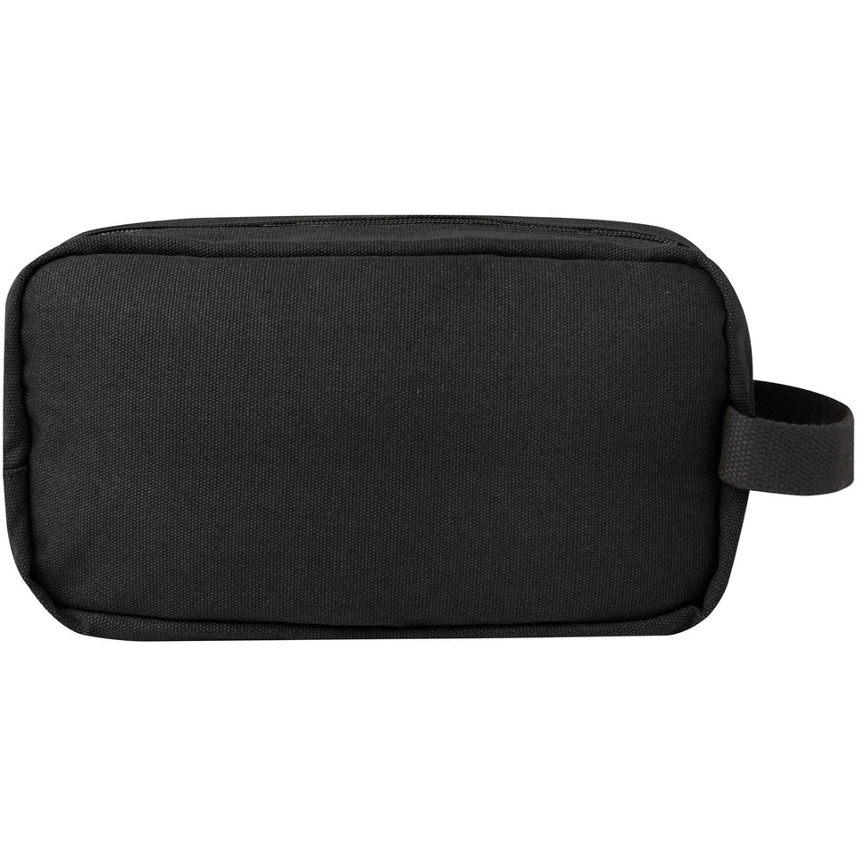 Borsa porta accessori in canvas riciclato certificato GRS Joey - 3,5 L personalizzato con logo - Pubblienne