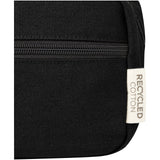 Borsa porta accessori in canvas riciclato certificato GRS Joey - 3,5 L personalizzato con logo - Pubblienne