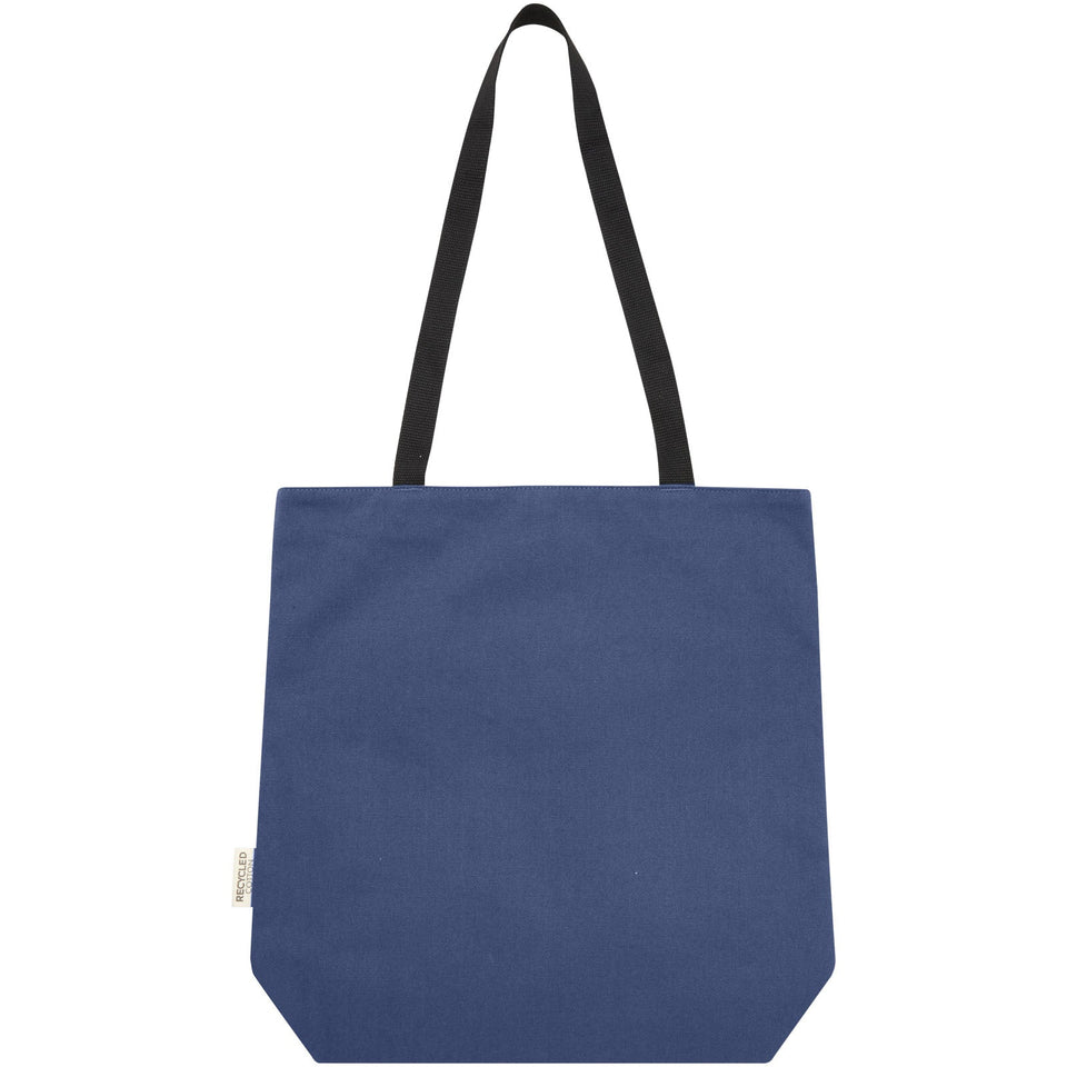 Tote bag versatile in canvas riciclato certificato GRS Joey - 14 L personalizzato con logo - Pubblienne