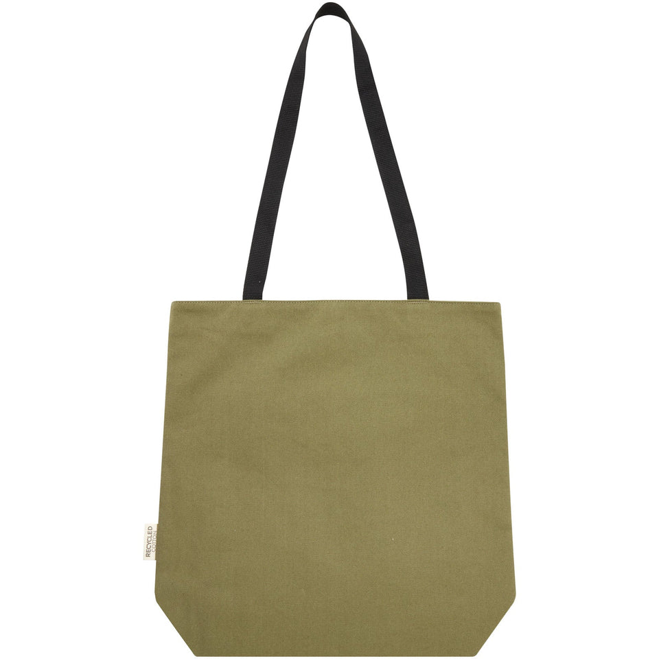 Tote bag versatile in canvas riciclato certificato GRS Joey - 14 L personalizzato con logo - Pubblienne