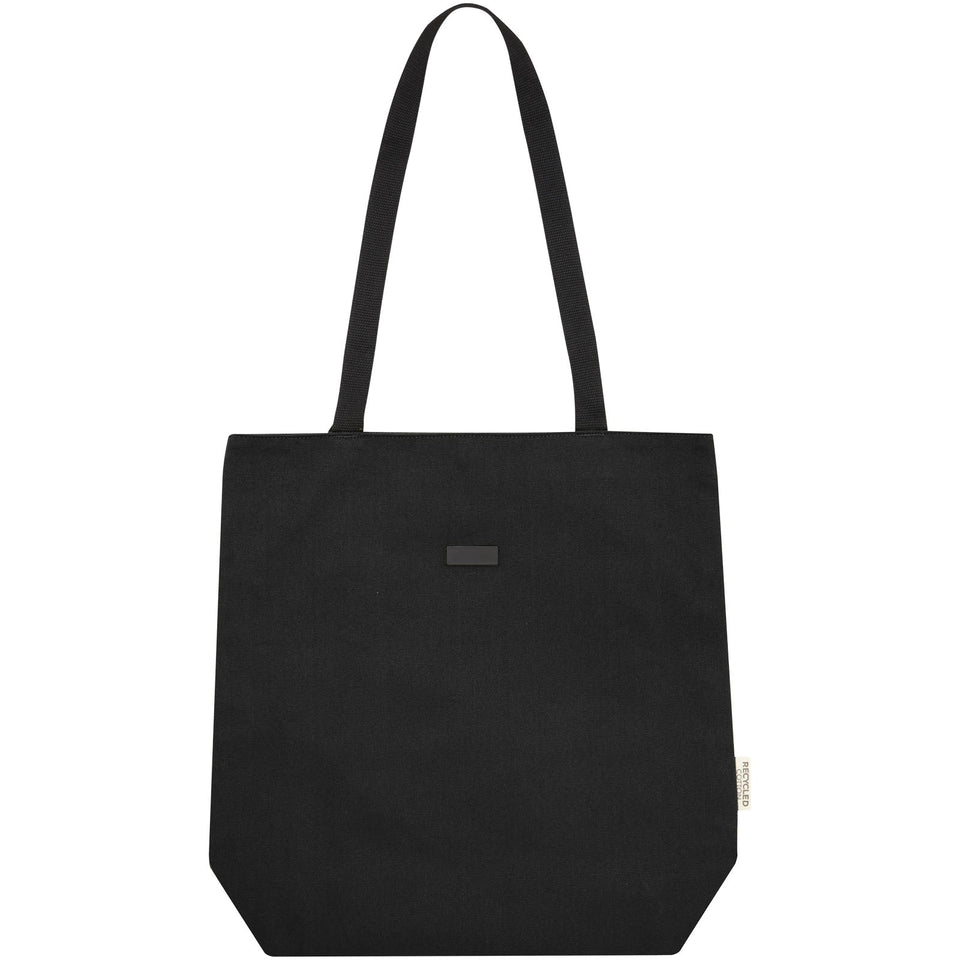 Tote bag versatile in canvas riciclato certificato GRS Joey - 14 L personalizzato con logo - Pubblienne