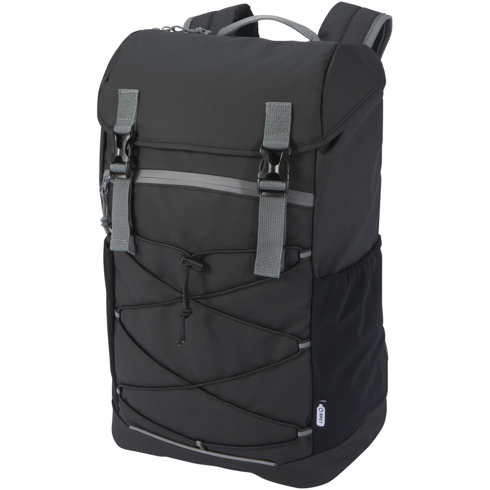 Zaino impermeabile per portatile da 15,6" in materiale riciclato GRS Aqua - 23 L personalizzato con logo - Pubblienne