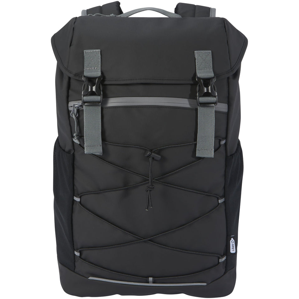 Zaino impermeabile per portatile da 15,6" in materiale riciclato GRS Aqua - 23 L personalizzato con logo - Pubblienne