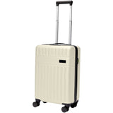 Trolley bagaglio a mano in materiale riciclato certificato GRS da 40 l per portatile da 20" Rover personalizzato con logo - Pubblienne