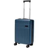 Trolley bagaglio a mano in materiale riciclato certificato GRS da 40 l per portatile da 20" Rover personalizzato con logo - Pubblienne