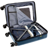 Trolley bagaglio a mano in materiale riciclato certificato GRS da 40 l per portatile da 20" Rover personalizzato con logo - Pubblienne