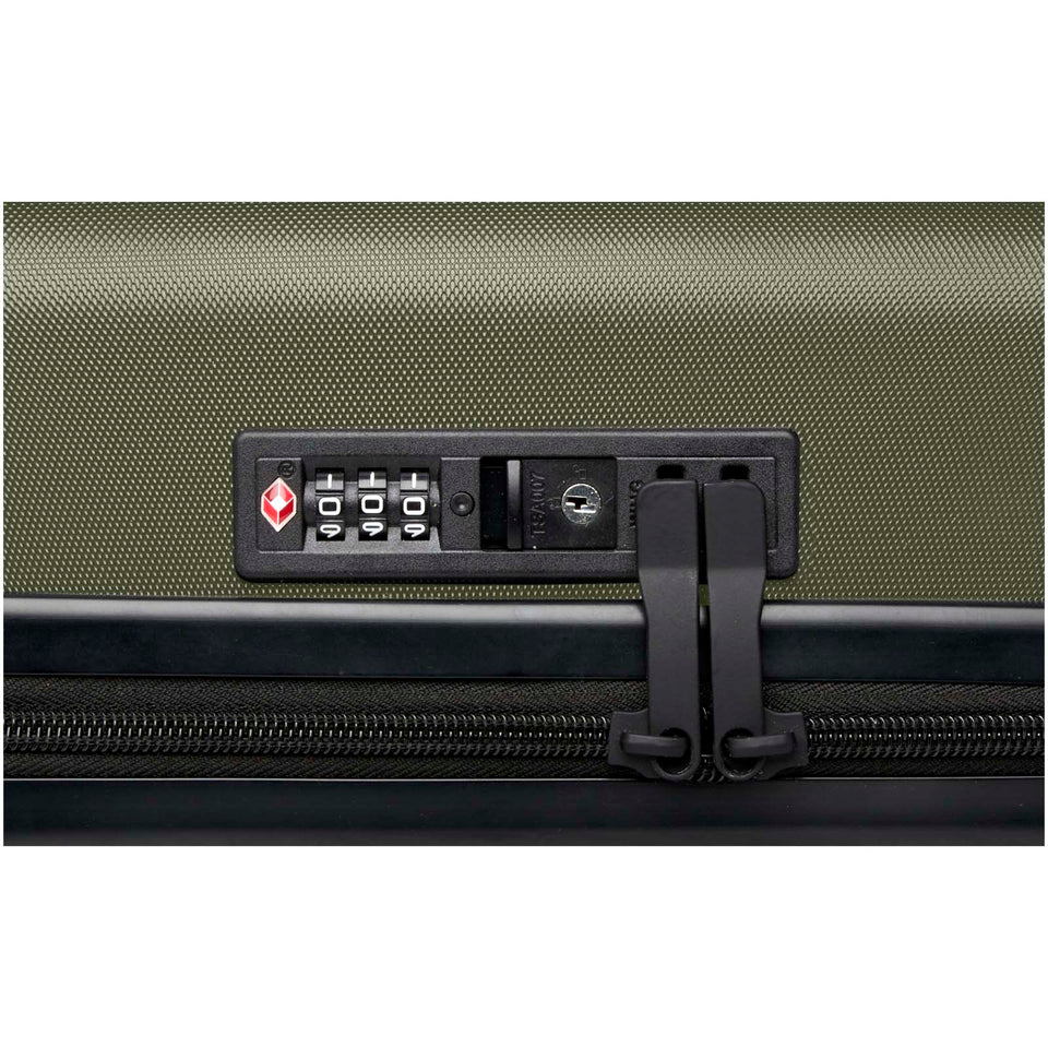 Trolley bagaglio a mano in materiale riciclato certificato GRS da 40 l per portatile da 20" Rover personalizzato con logo - Pubblienne