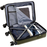 Trolley bagaglio a mano in materiale riciclato certificato GRS da 40 l per portatile da 20" Rover personalizzato con logo - Pubblienne