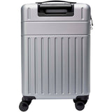 Trolley bagaglio a mano in materiale riciclato certificato GRS da 40 l per portatile da 20" Rover personalizzato con logo - Pubblienne