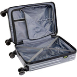 Trolley bagaglio a mano in materiale riciclato certificato GRS da 40 l per portatile da 20" Rover personalizzato con logo - Pubblienne