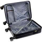 Trolley bagaglio a mano in materiale riciclato certificato GRS da 40 l per portatile da 20" Rover personalizzato con logo - Pubblienne