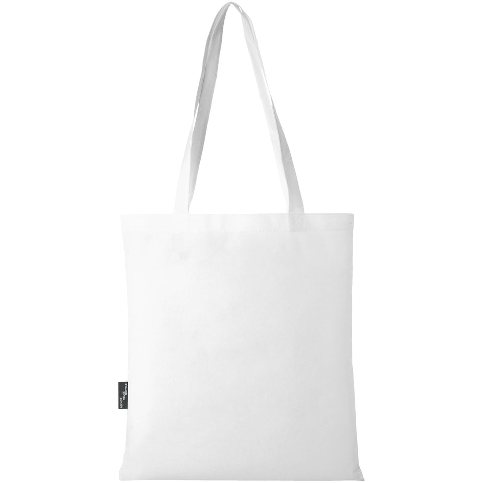 Tote bag convention in tessuto non tessuto riciclato certificato GRS Zeus 6l personalizzato con logo - Pubblienne