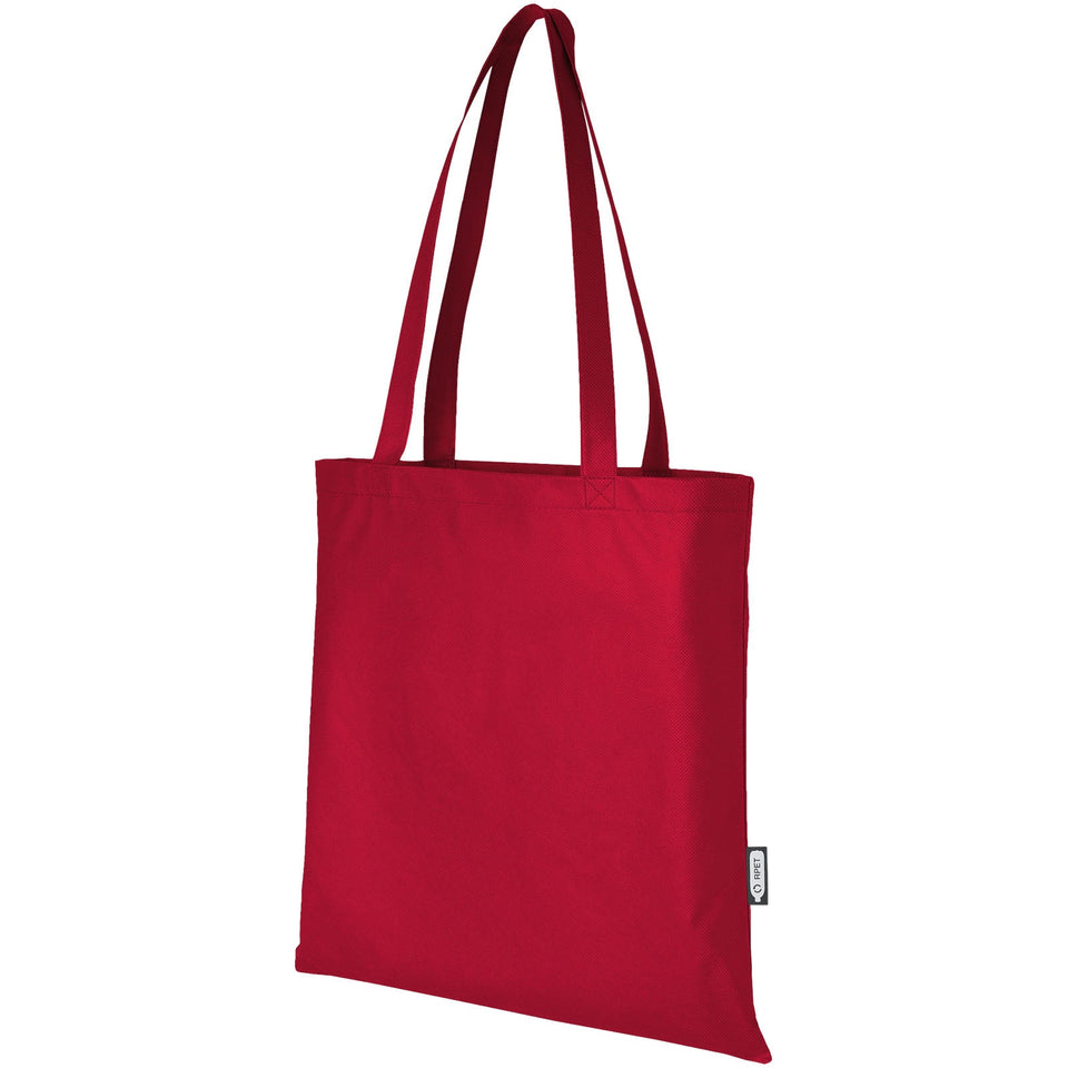 Tote bag convention in tessuto non tessuto riciclato certificato GRS Zeus 6l personalizzato con logo - Pubblienne