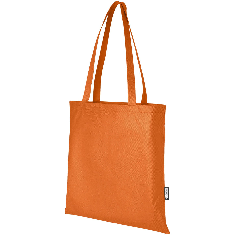 Tote bag convention in tessuto non tessuto riciclato certificato GRS Zeus 6l personalizzato con logo - Pubblienne