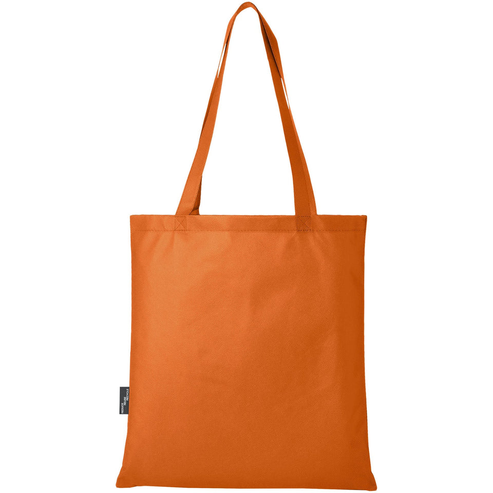 Tote bag convention in tessuto non tessuto riciclato certificato GRS Zeus 6l personalizzato con logo - Pubblienne