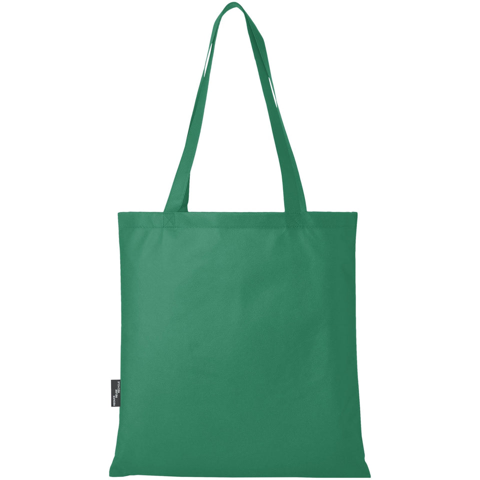 Tote bag convention in tessuto non tessuto riciclato certificato GRS Zeus 6l personalizzato con logo - Pubblienne
