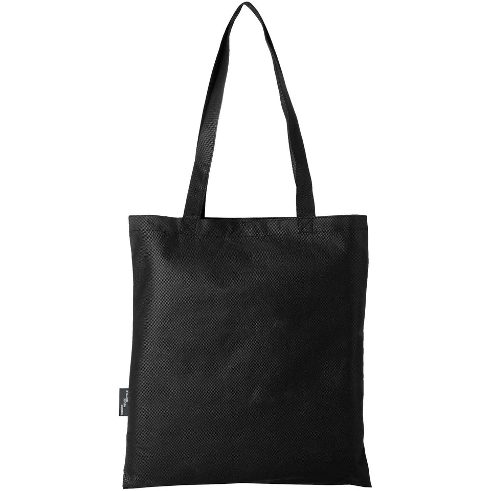 Tote bag convention in tessuto non tessuto riciclato certificato GRS Zeus 6l personalizzato con logo - Pubblienne