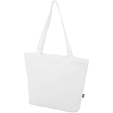 Tote bag in materiale riciclato certificato GRS con cerniera Panama 20l personalizzato con logo - Pubblienne