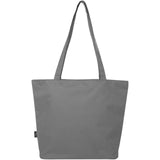 Tote bag in materiale riciclato certificato GRS con cerniera Panama 20l personalizzato con logo - Pubblienne