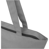 Tote bag in materiale riciclato certificato GRS con cerniera Panama 20l personalizzato con logo - Pubblienne