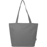 Tote bag in materiale riciclato certificato GRS con cerniera Panama 20l personalizzato con logo - Pubblienne