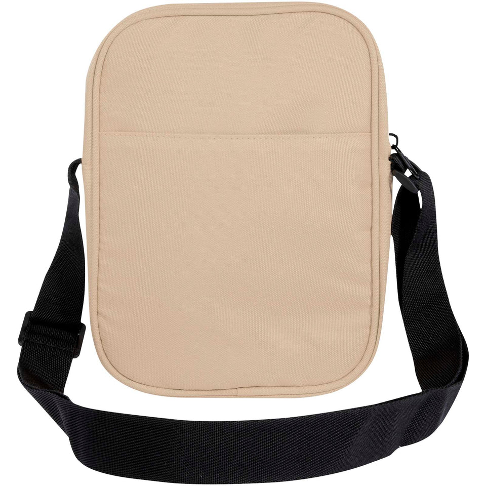 Borsa a tracolla in materiale riciclato certificato GRS Byron 2l personalizzato con logo - Pubblienne