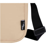 Borsa a tracolla in materiale riciclato certificato GRS Byron 2l personalizzato con logo - Pubblienne