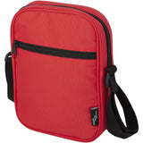 Borsa a tracolla in materiale riciclato certificato GRS Byron 2l personalizzato con logo - Pubblienne