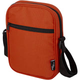 Borsa a tracolla in materiale riciclato certificato GRS Byron 2l personalizzato con logo - Pubblienne