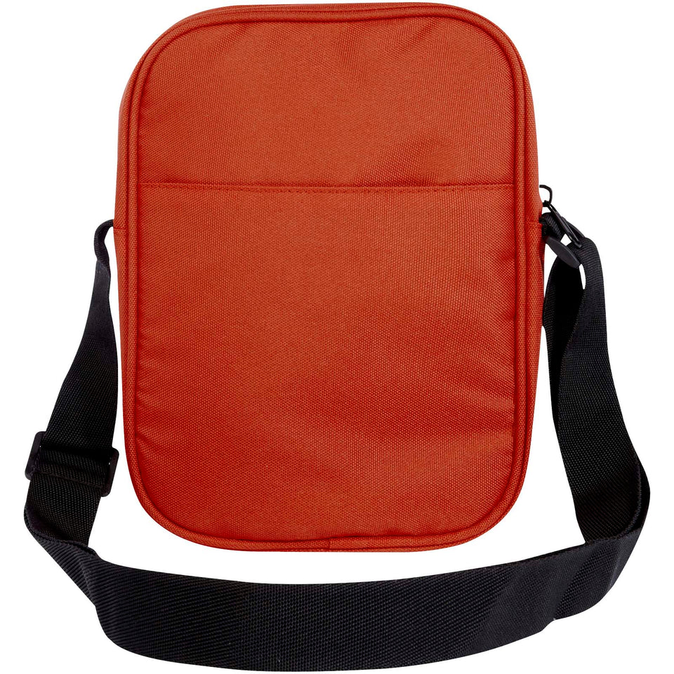 Borsa a tracolla in materiale riciclato certificato GRS Byron 2l personalizzato con logo - Pubblienne