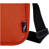 Borsa a tracolla in materiale riciclato certificato GRS Byron 2l personalizzato con logo - Pubblienne