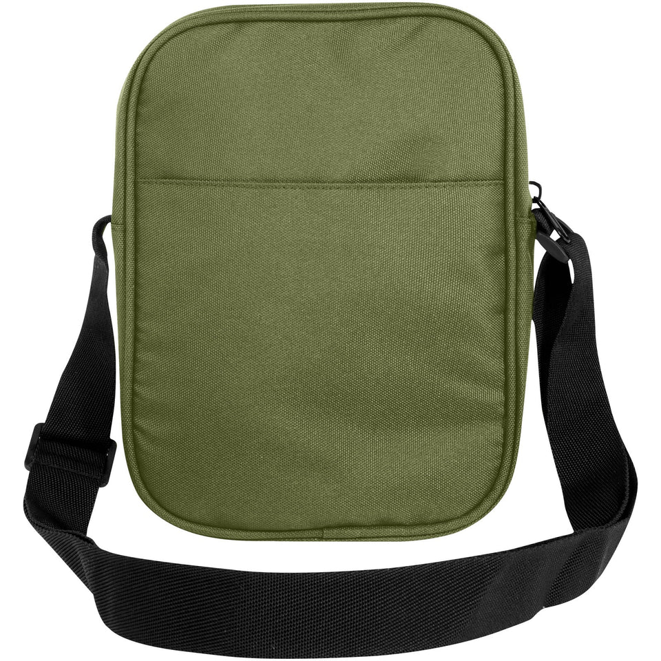 Borsa a tracolla in materiale riciclato certificato GRS Byron 2l personalizzato con logo - Pubblienne