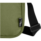 Borsa a tracolla in materiale riciclato certificato GRS Byron 2l personalizzato con logo - Pubblienne