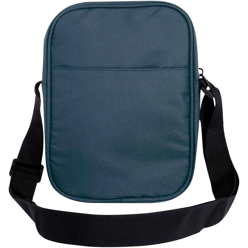 Borsa a tracolla in materiale riciclato certificato GRS Byron 2l personalizzato con logo - Pubblienne