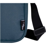 Borsa a tracolla in materiale riciclato certificato GRS Byron 2l personalizzato con logo - Pubblienne