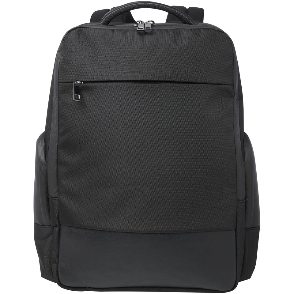 Zaino per portatile da 15,6" in materiale riciclato certificato GRS Expedition Pro 25l personalizzato con logo - Pubblienne
