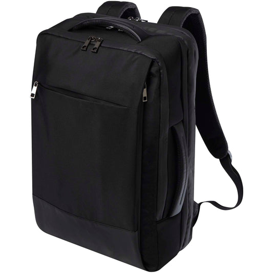 Zaino espandibile per portatile da 17" in materiale riciclato certificato GRS da 35 litri Expedition Pro personalizzato con logo - Pubblienne