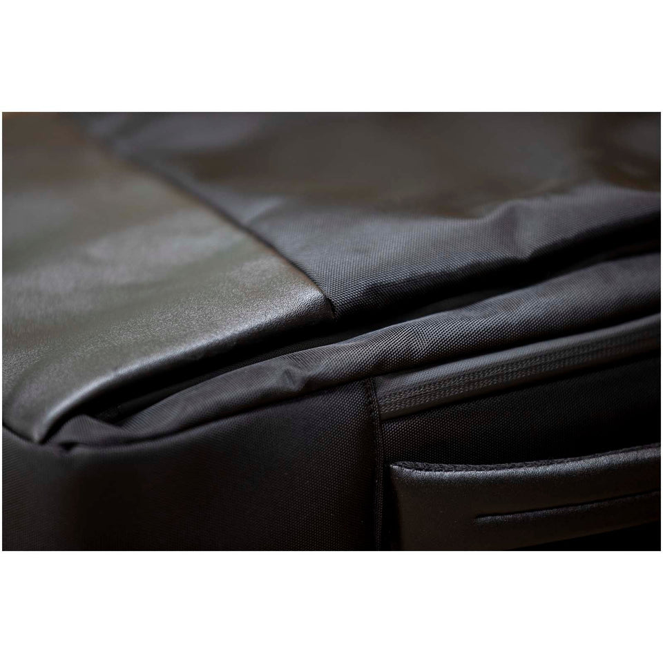 Zaino espandibile per portatile da 17" in materiale riciclato certificato GRS da 35 litri Expedition Pro personalizzato con logo - Pubblienne