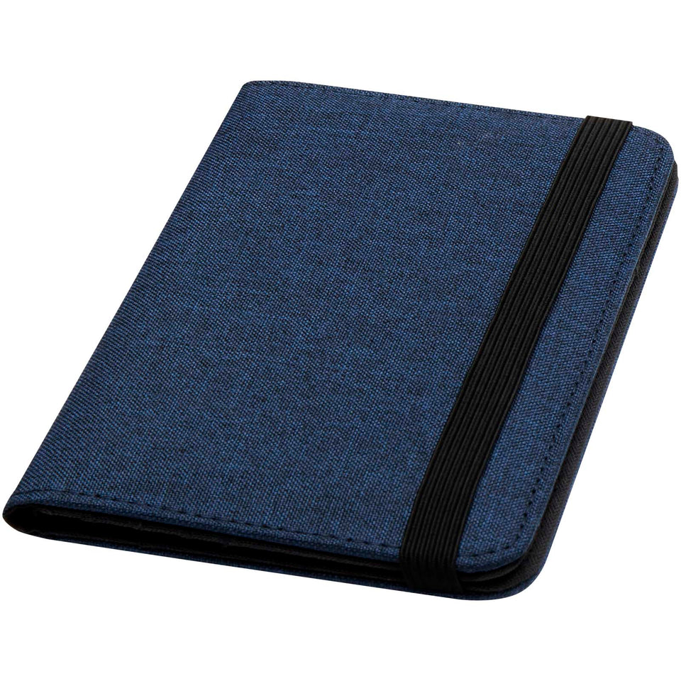 Portapassaporto in PET riciclato certificato GRS con protezione RFID Ross personalizzato con logo - Pubblienne