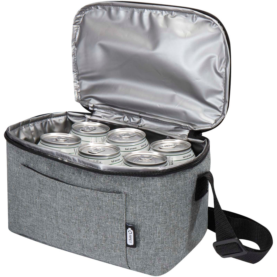 Borsa termica in PET riciclato certificato GRS per 6 lattine Tundra 5L personalizzato con logo - Pubblienne