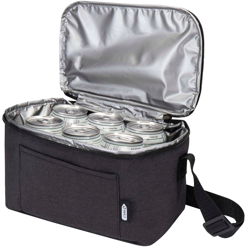 Borsa termica in PET riciclato certificato GRS per 6 lattine Tundra 5L personalizzato con logo - Pubblienne