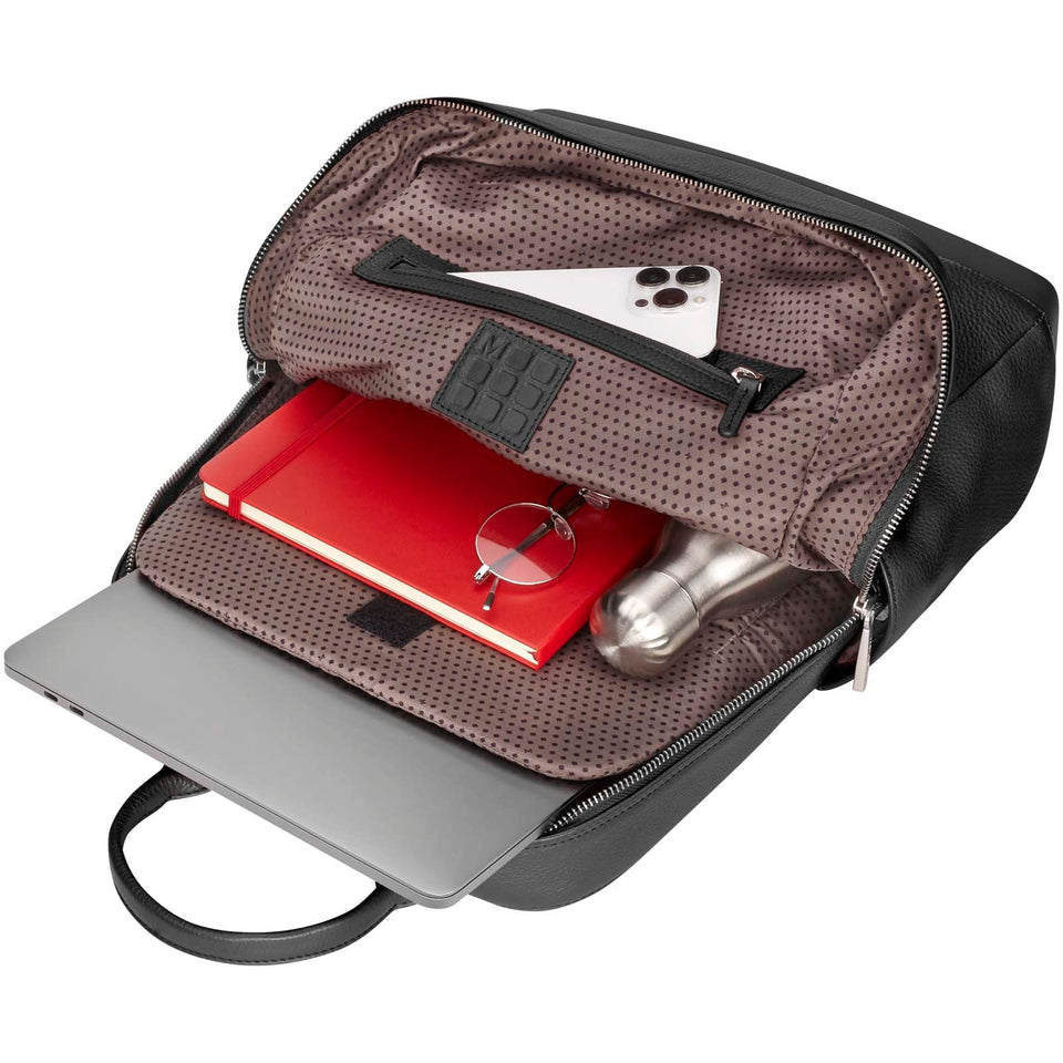 Zaino in pelle Moleskine Classic personalizzato con logo - Pubblienne
